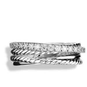 David Yurman Crossover Ring 6.5